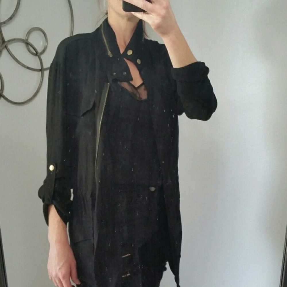 Lulus black jacket size Small - Picture 5 of 8